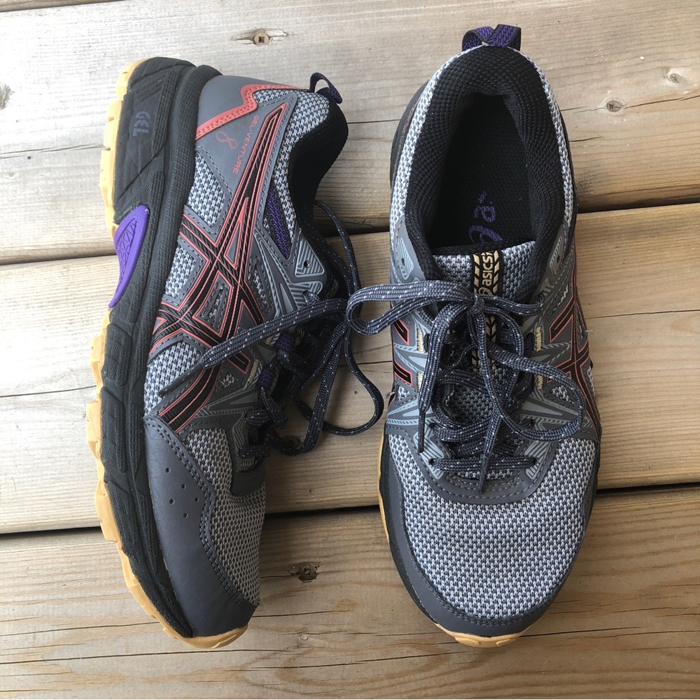 Women's Size 6.5 Asics Gel Venture 8 Trail Hiking Shoe Shoes Outdoor Runners